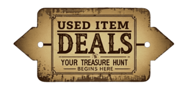 Used Item Deals